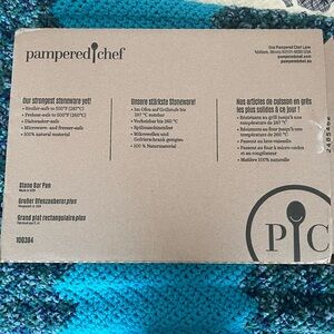 Pampered Chef Stone Bar Pan